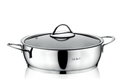 Olika Jüpiter Tek 24 cm Basık Tencere - 